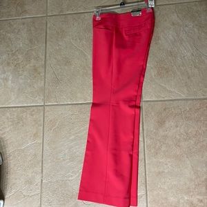 Express NWT pink Editor slacks